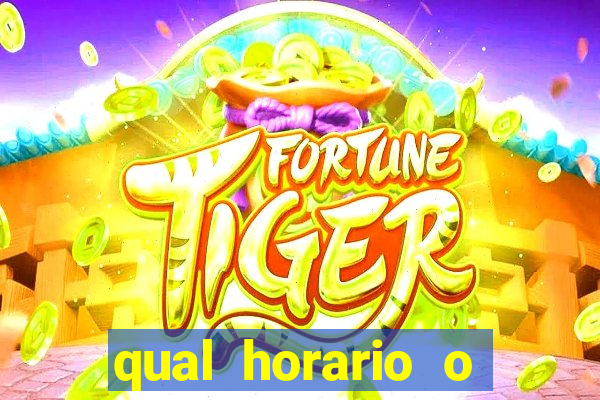 qual horario o fortune tiger paga mais